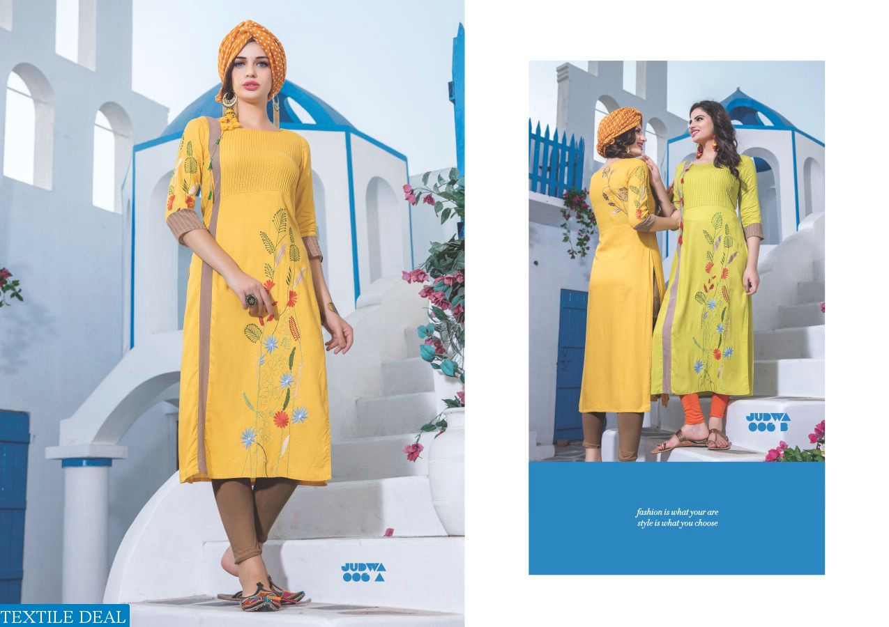 S4u Judwa Wholesale Ready made long kurtis